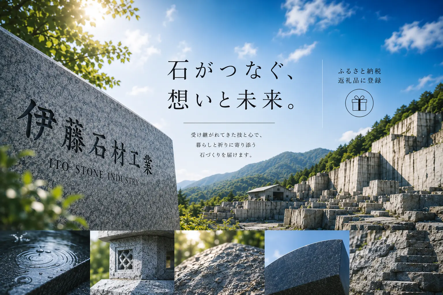 石がつなぐ、想いと未来。